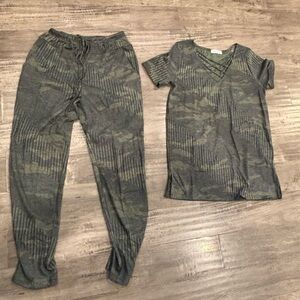First Love Camouflage Pantsuit
